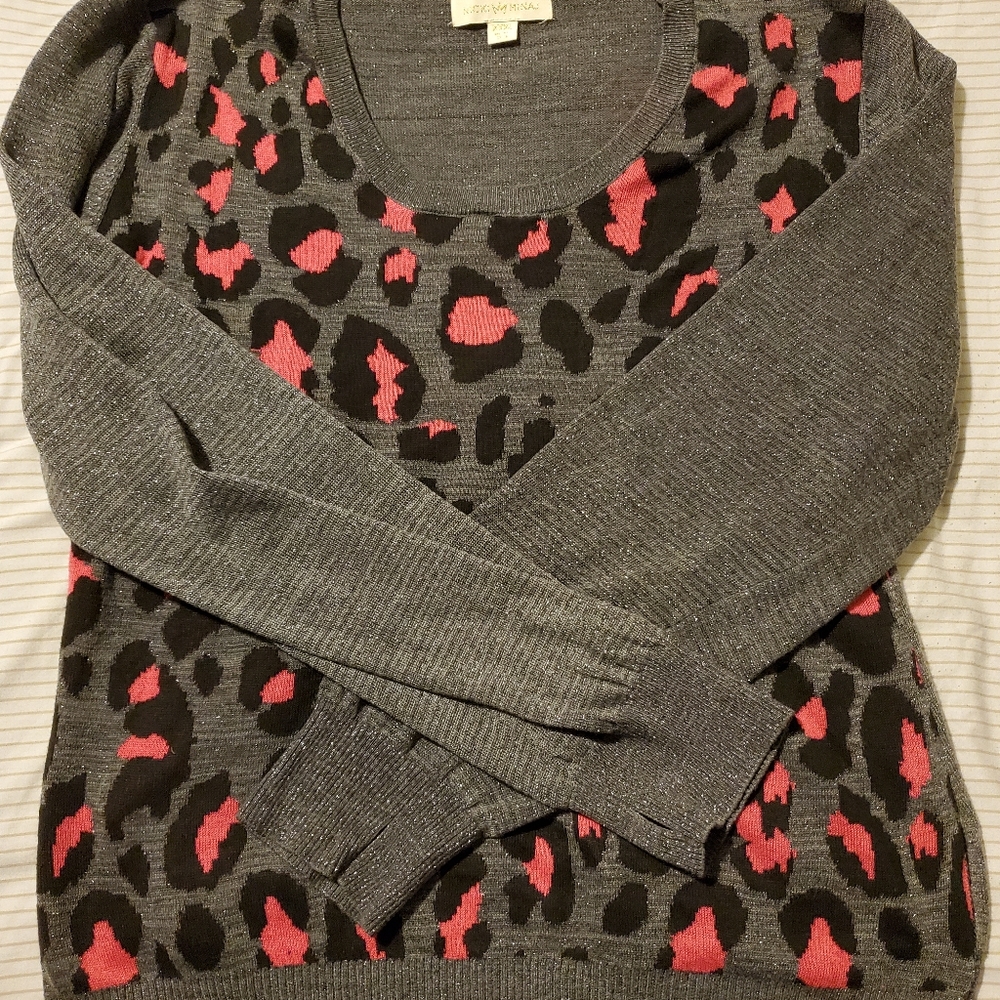 Nicki Minaj Cheetah Print Sweater